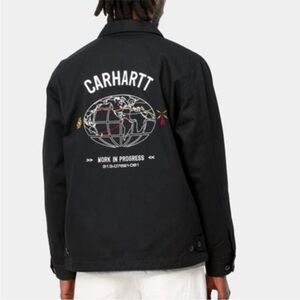 Carhartt WIP Black Jacket with Graphic Back